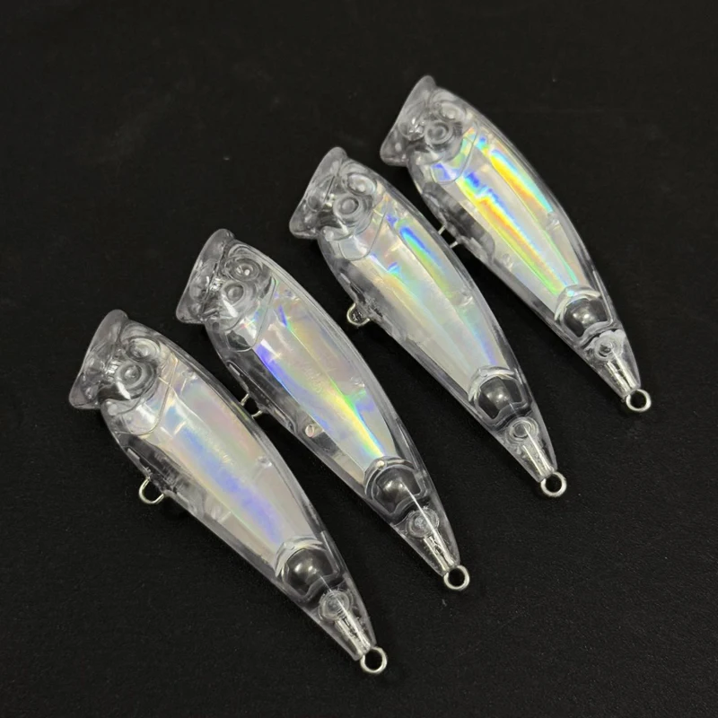 Lote completo de 50 poppers sin pintar ordenados