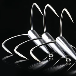Anzuelos Triples de Acero alto carbono anti-enredos plateados – carpa