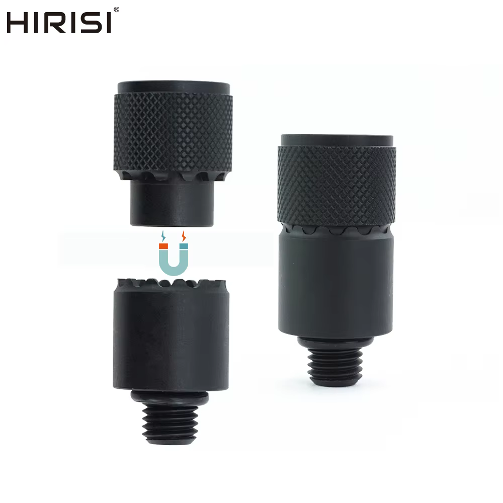 Conector Cambio Rápido Hirisi AQ210 para Pod y Alarmas de Carpa