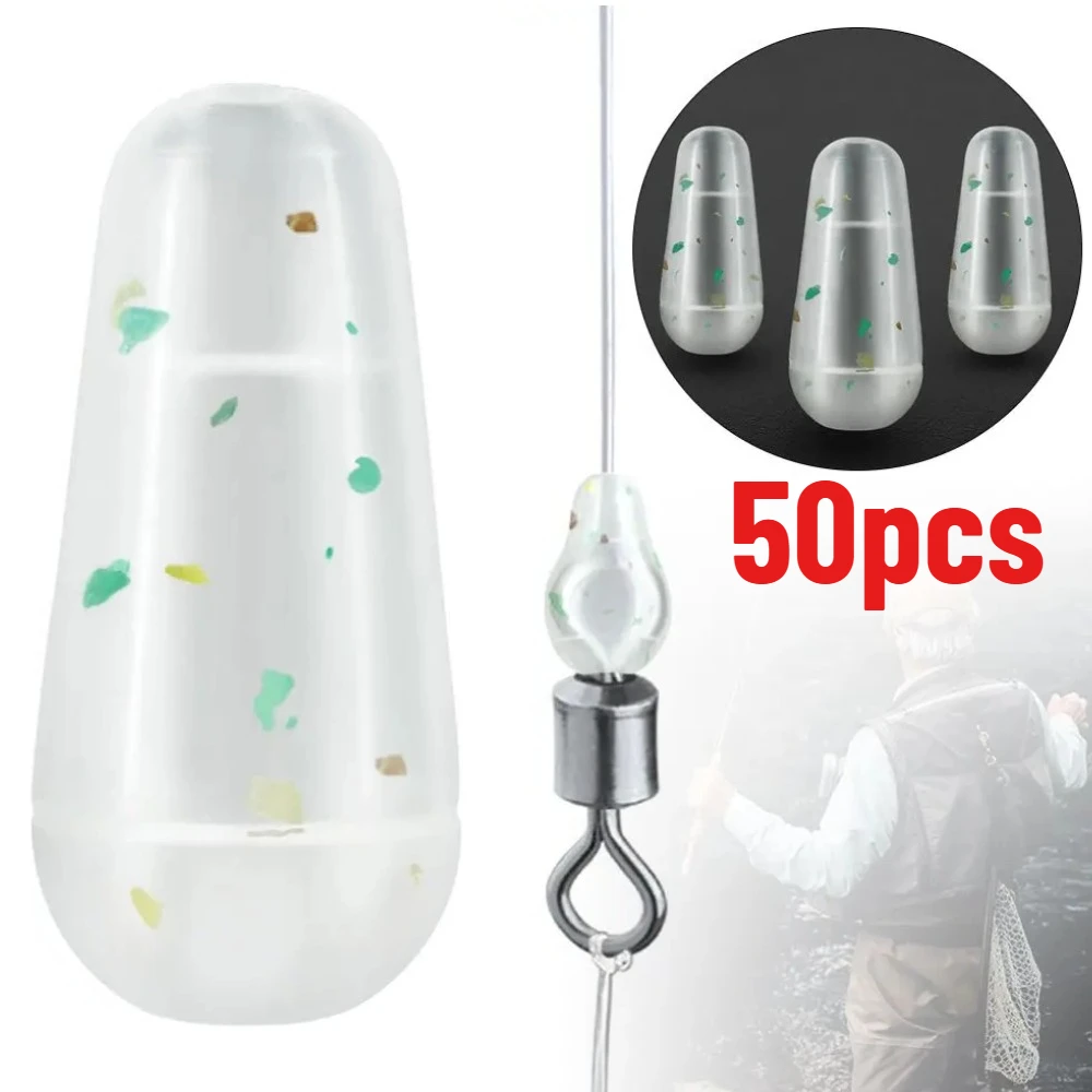 Cuentas de silicona antienredos para línea principal – Evita enredos - imagen 2