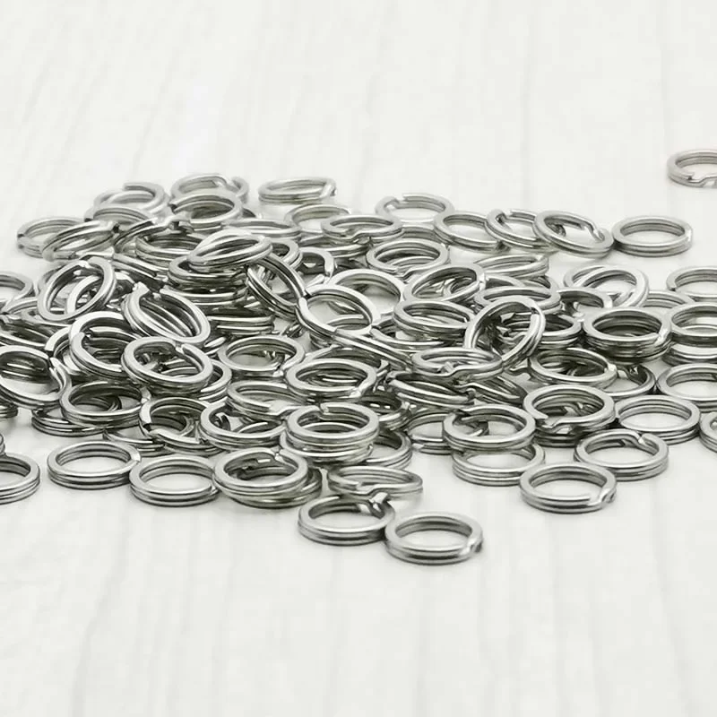 Anillos Divididos Acero Inoxidable para Señuelos de Pesca - imagen 5