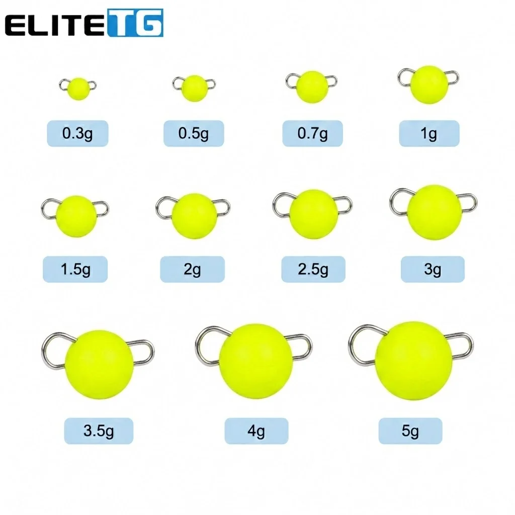 Plomos Cheburashka de tungsteno Elite TG para señuelos - imagen 4