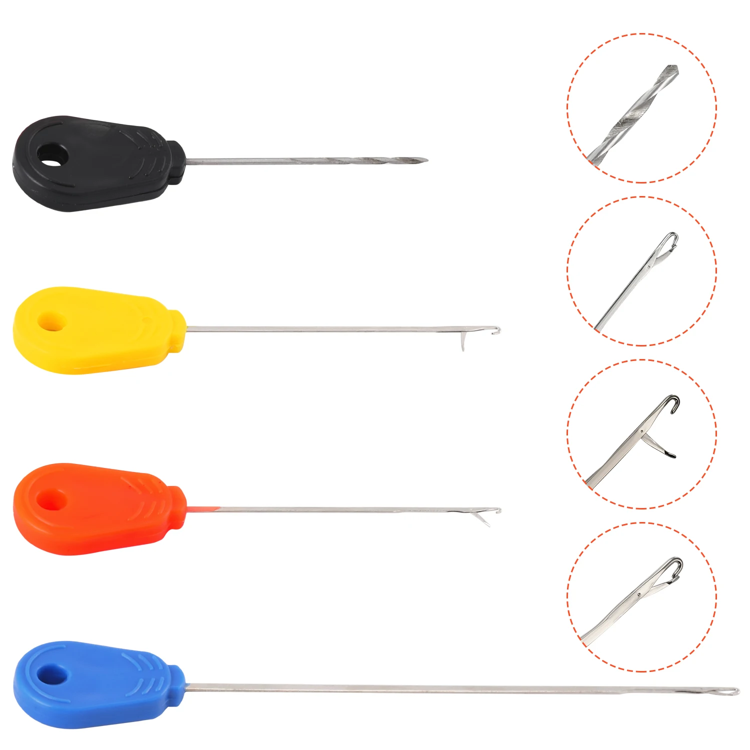 Sougayilang Aguja para cebo de carpa - Juego de empalme - imagen 4