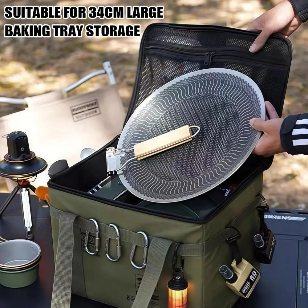 Bolsa almacenaje impermeable plegable – Compartimentos gran capacidad - imagen 5