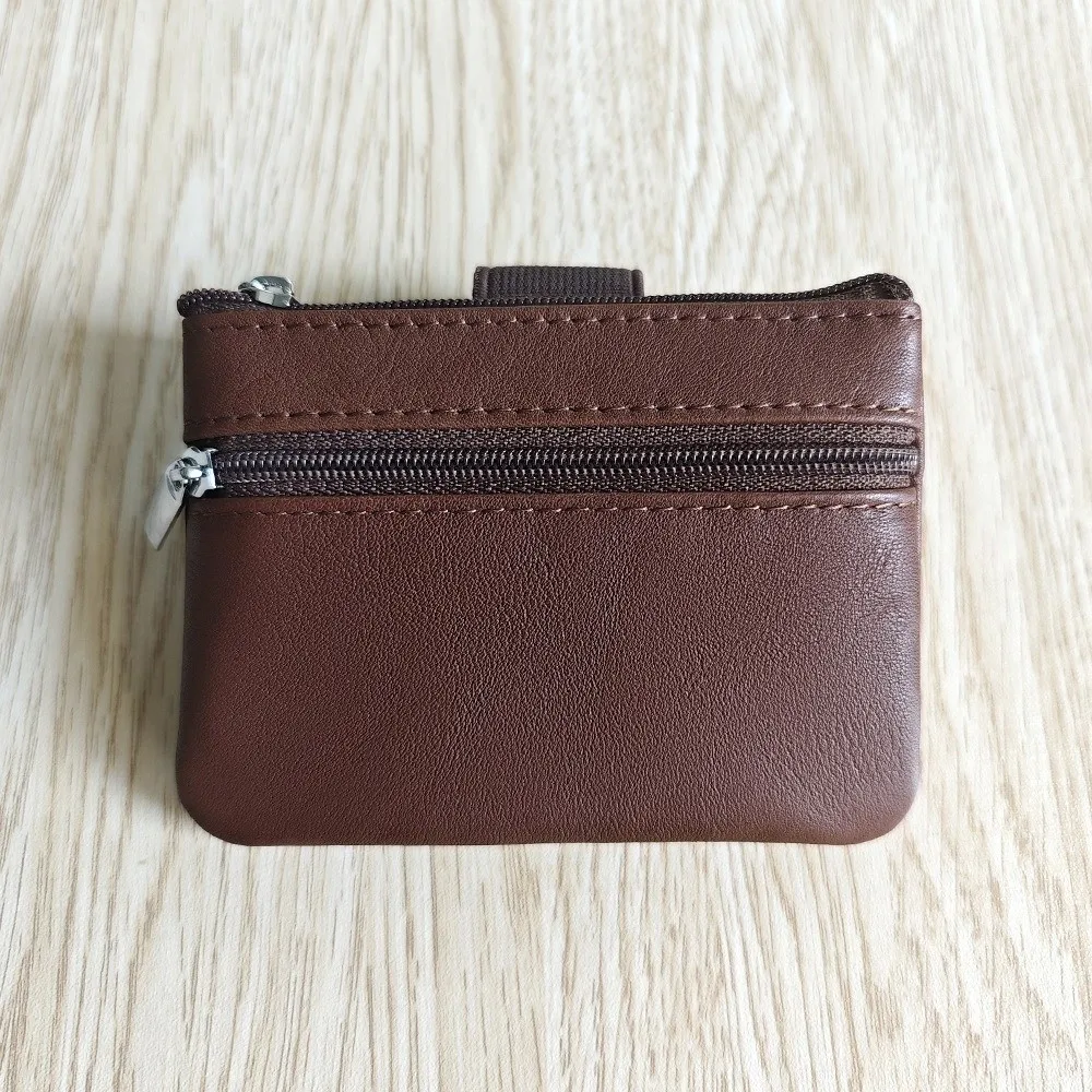 Bolso de mano portátil con cremallera y cuero PU para mujer - imagen 2