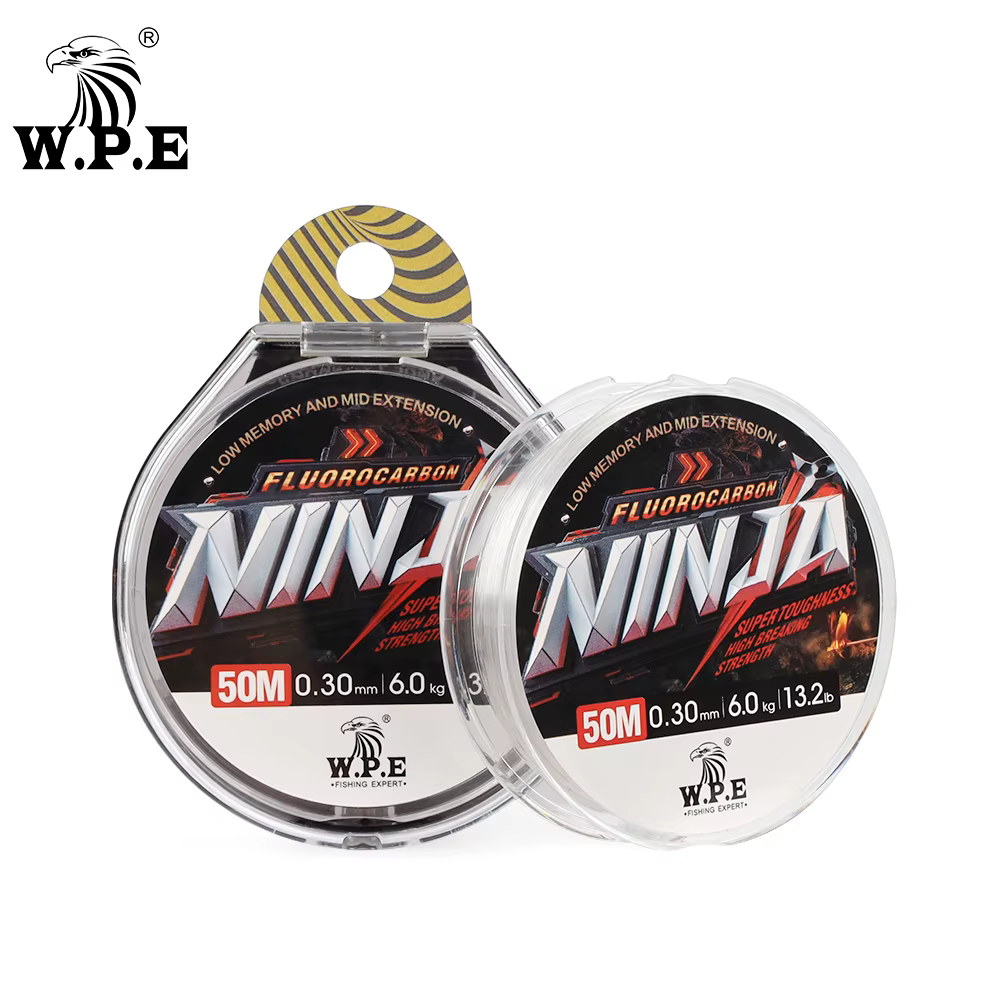 Fluorocarbono W.P.E 0.14-0.40mm para Carpa
