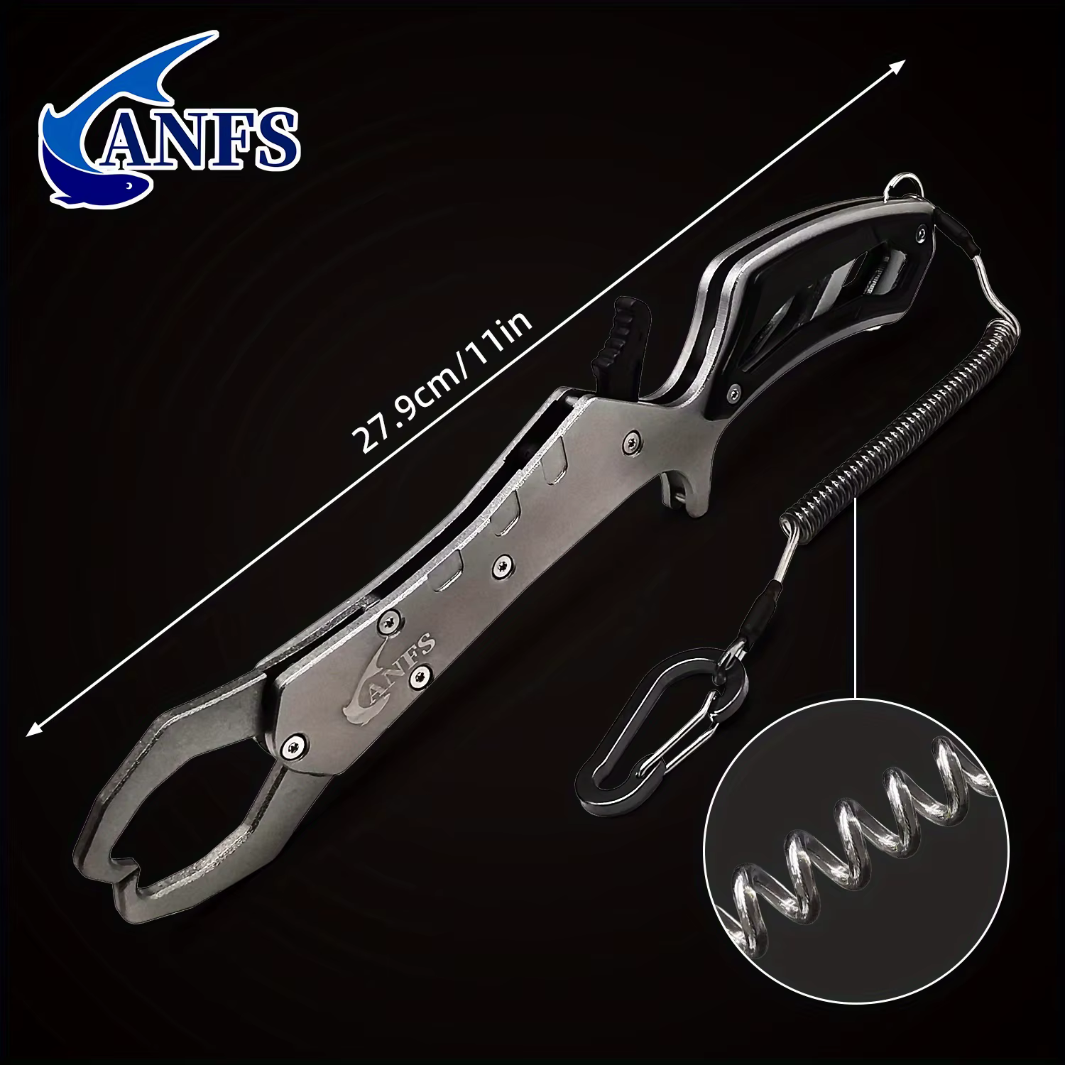 Pinza de labios de pesca ANFS – Aluminio para agua dulce - imagen 5