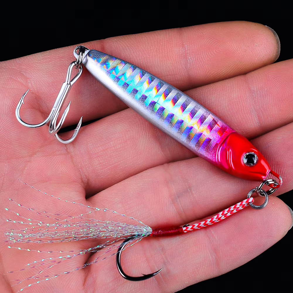 Señuelos Metal PROBEROS 3D Escamas Reales para Pesca Deportiva - imagen 4