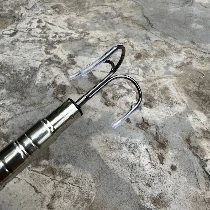 Gancho telescópico de pesca aleación aluminio y acero inox - imagen 5