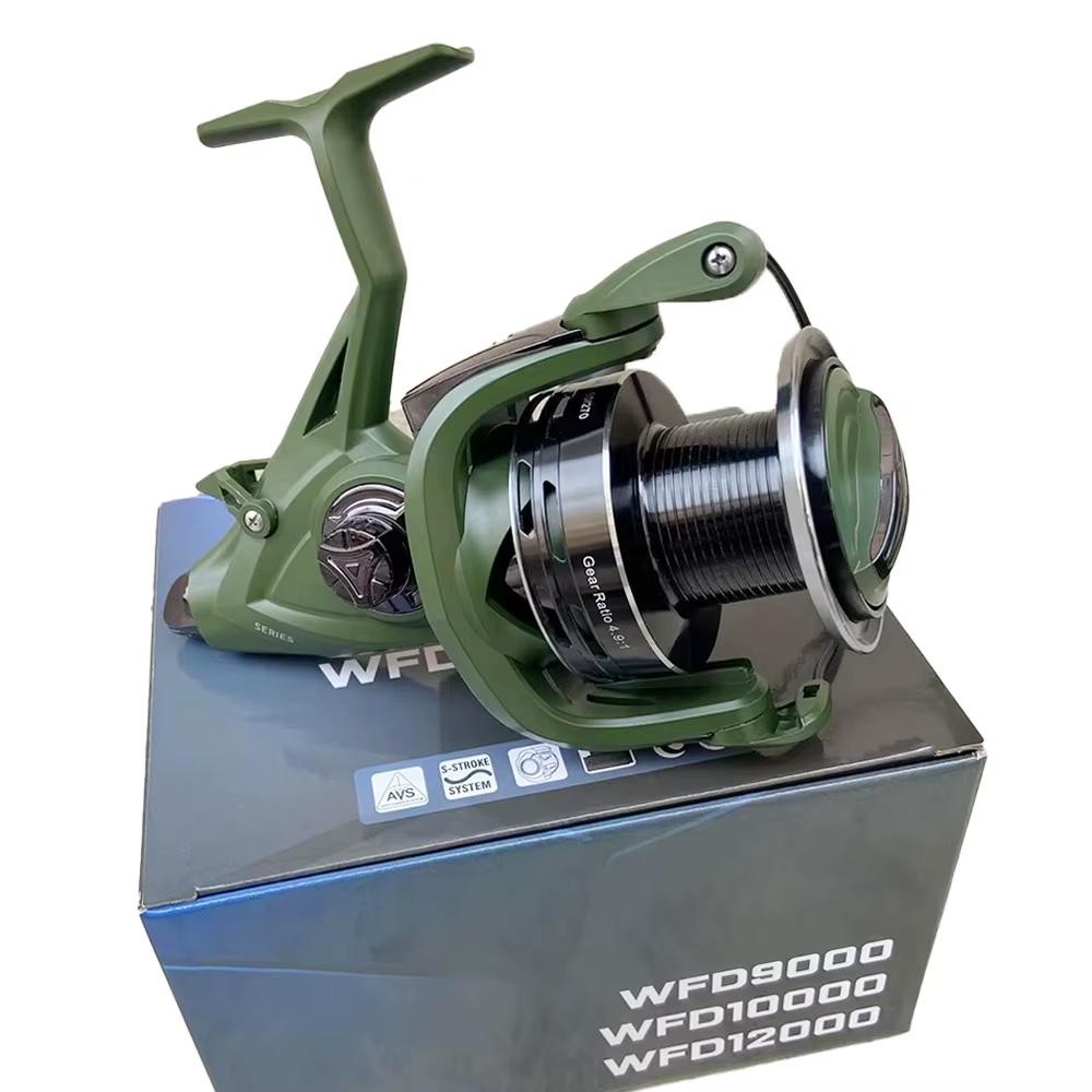 Carrete spinning doble freno carpa - 9000/12000 - distancia larga - imagen 4