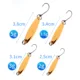 Cuchara metálica mini spinnerbait para trucha y lucio - imagen 3