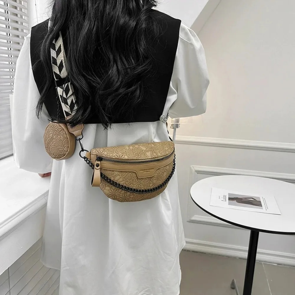 Bolso de Pecho de PU de alta calidad con bordado de lujo - imagen 4