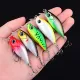Señuelo minnow hundible crankbait para lubina, acabado realista