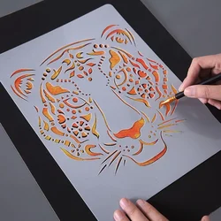 Plantillas para pintar con animales – Láminas de encaje decorativas