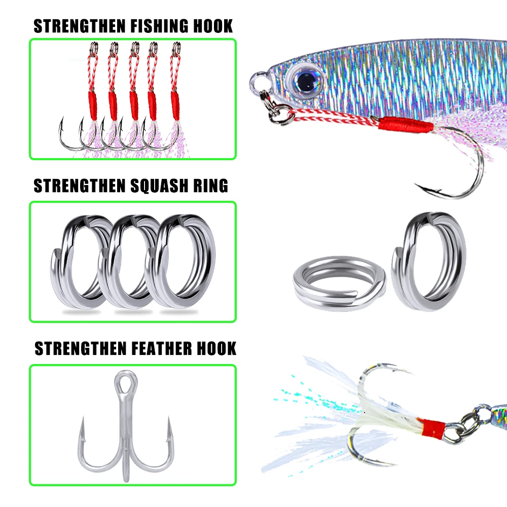 Jig metal holográfico para lubina – Agua salada
