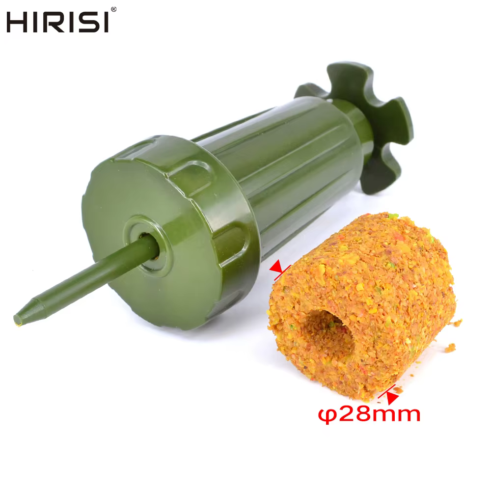 Compresor de cebo para carpa, moldeador portátil verde