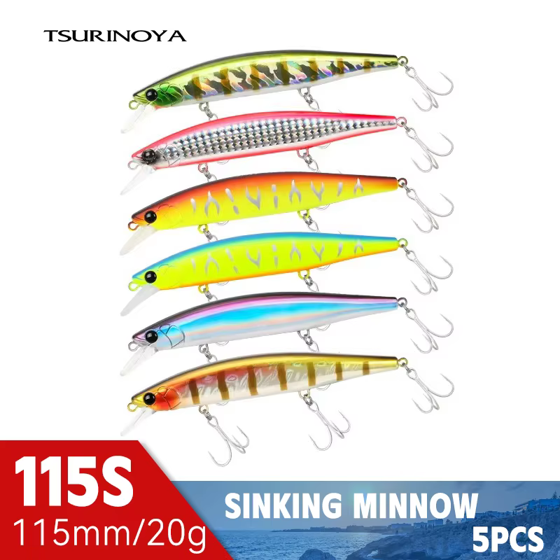TSURINOYA IMP 115S Jerkbait 20g – Señuelo para lubina - imagen 4