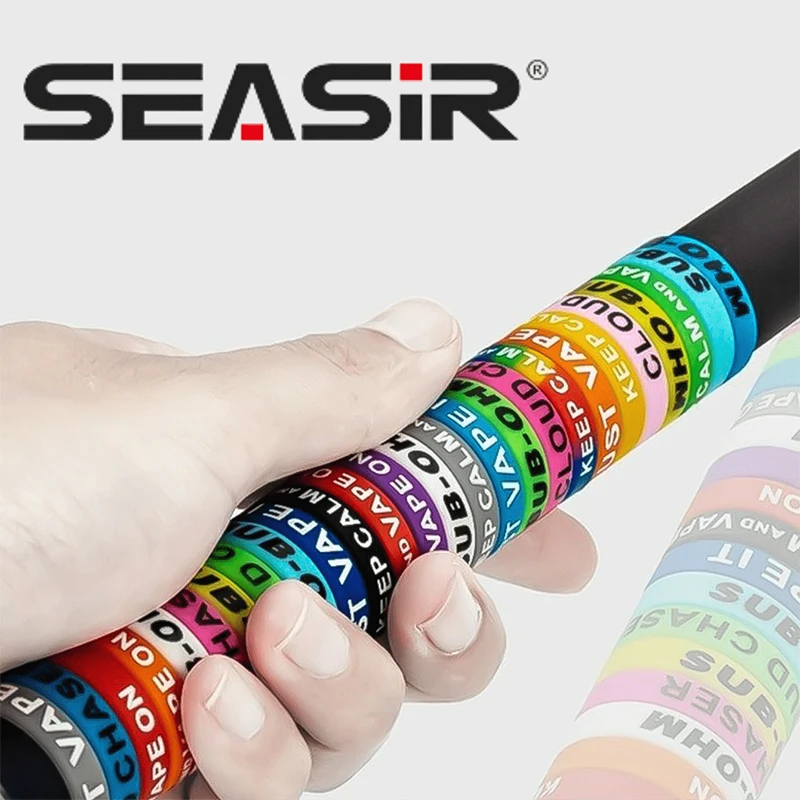 SEASIR Anillo de silicona antideslizante para caña de pescar O - imagen 5