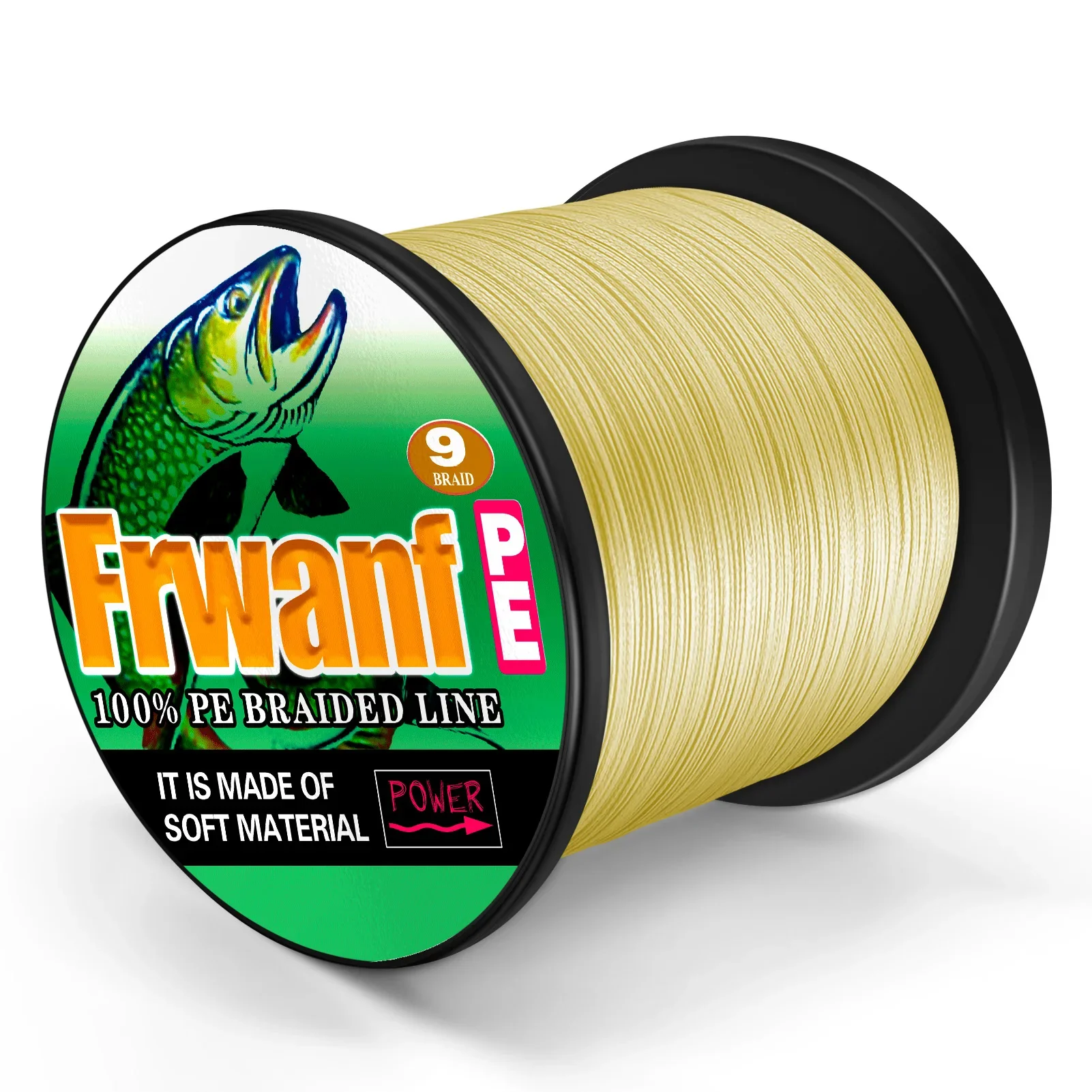 Línea Trenzada Frwanf PE 9 Hebras – Multifilamento para Pesca en Mar - imagen 4