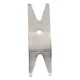 Llave de ajuste de guitarra de acero inoxidable doble cabezal - imagen 2
