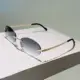 Gafas de pesca ovaladas sin montura con lentes degradadas UV400 - imagen 4