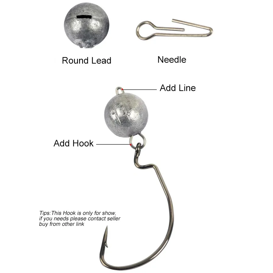 Accesorio de pesca fundido