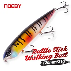 Wobbler NOEBY Rattle Stickbait flotante tipo lápiz – larga distancia