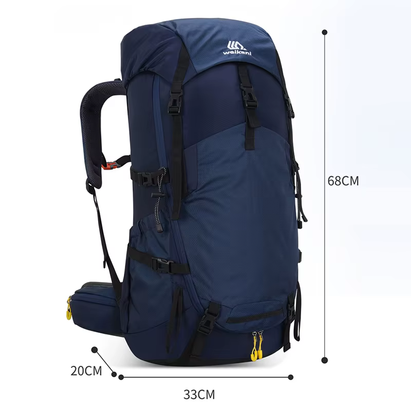 Mochila de pesca con bolsa de hidratación y gran capacidad impermeable - imagen 3