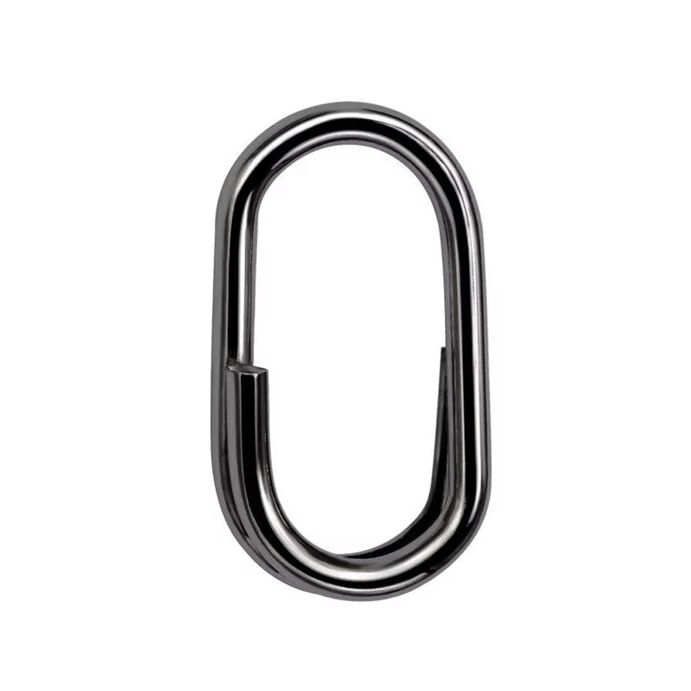 Señuelo ovalado para lucio con anillos giratorios acero inoxidable - imagen 5