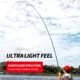 Caña ultraligera FISHINGFANS de carbono para carpa en agua dulce - imagen 4