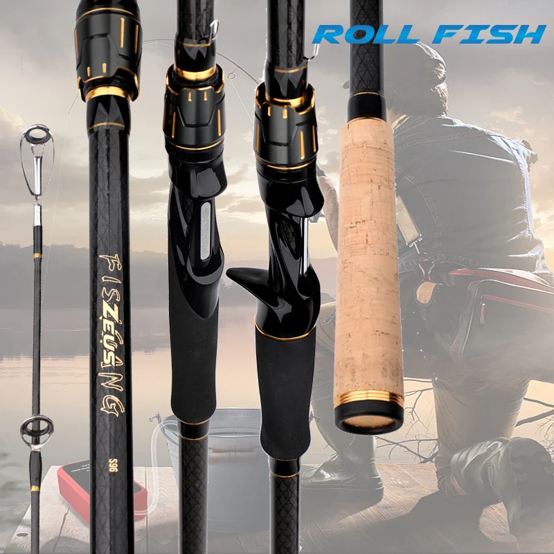 ROLLFISH Caña Surf Casting carbono agua salada larga distancia - imagen 4