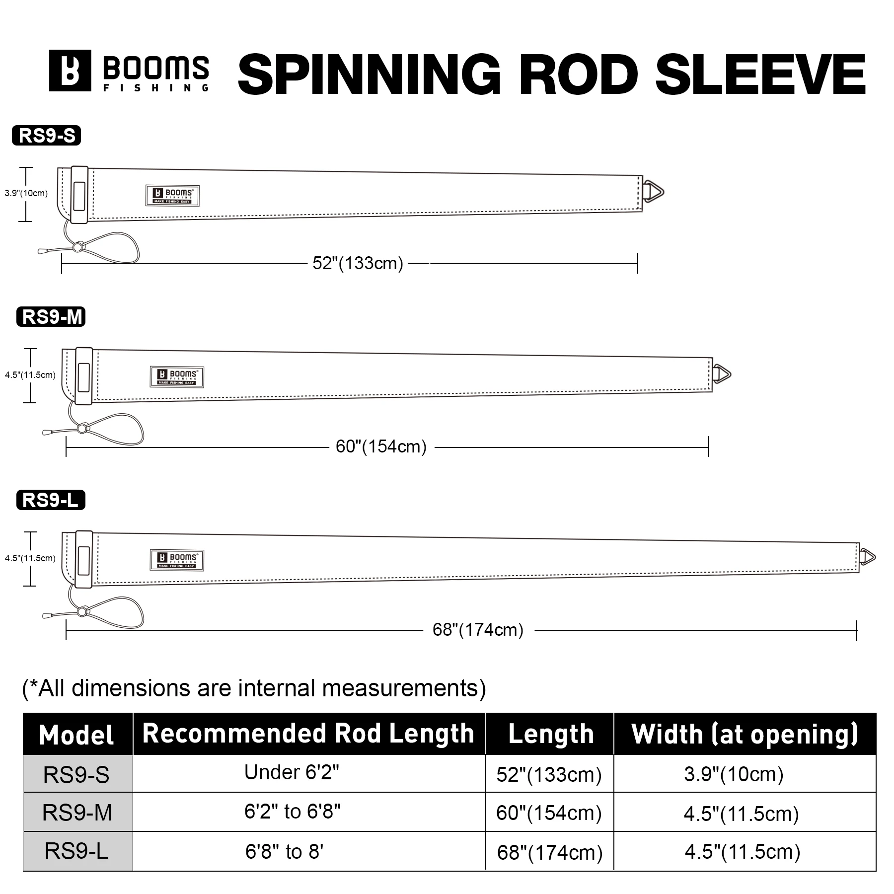 Vista general del producto Booms Fishing RS9