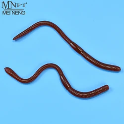 Gusanos de vinilo rojos 180mm – Lombriz artificial para pesca