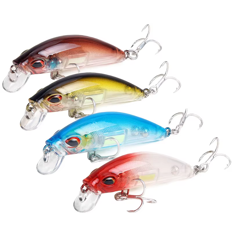 Minnow fosforescente con ojos 3D para pesca nocturna - imagen 5
