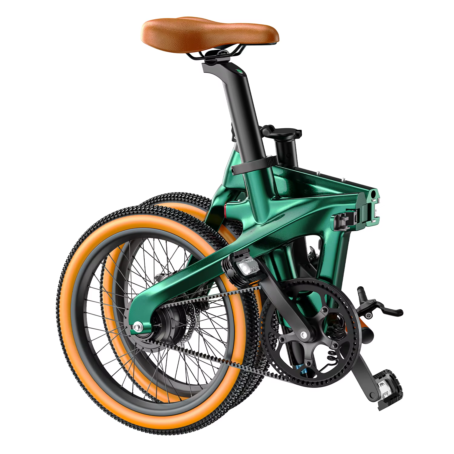 Bicicleta eléctrica plegable PULUMA PT20 – Fibra carbono ultraligera - imagen 5