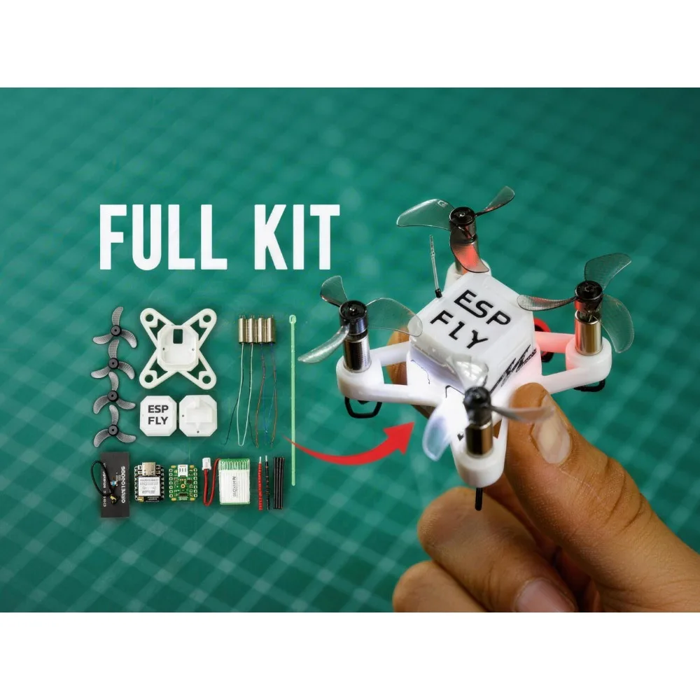 Max Imagination Kit Microdrone DIY ESP-FLY basado en ESP32-S3 XIAO - imagen 4