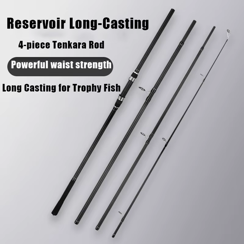 Caña Surfcasting 3.30-3.90m 30-200g Carbono 40T 4 Tramos - imagen 4