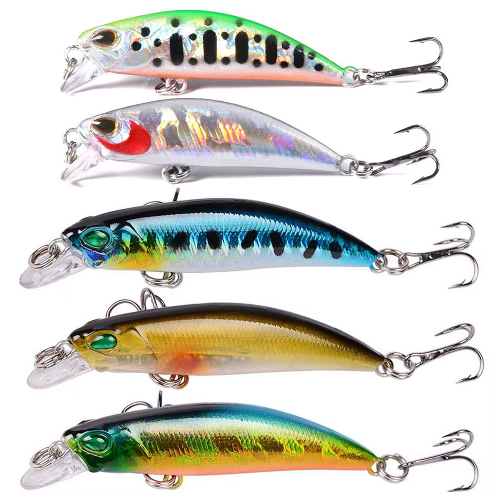 Kit de Señuelos Hundimiento Jerkbait y Minnow para Trucha y Lubina - imagen 5