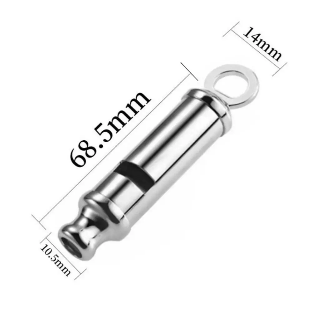Silbato metálico con cuerda de aluminio para entrenamiento y rugby - imagen 5