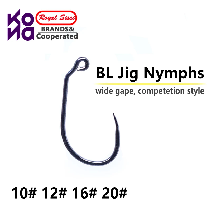 Royal Sissi Ganchos de Mosca Tungsteno Mango Corto Surtidos - imagen 4