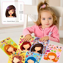 Rompecabezas DIY Puzzle Princesas – Manualidad infantil para niñas