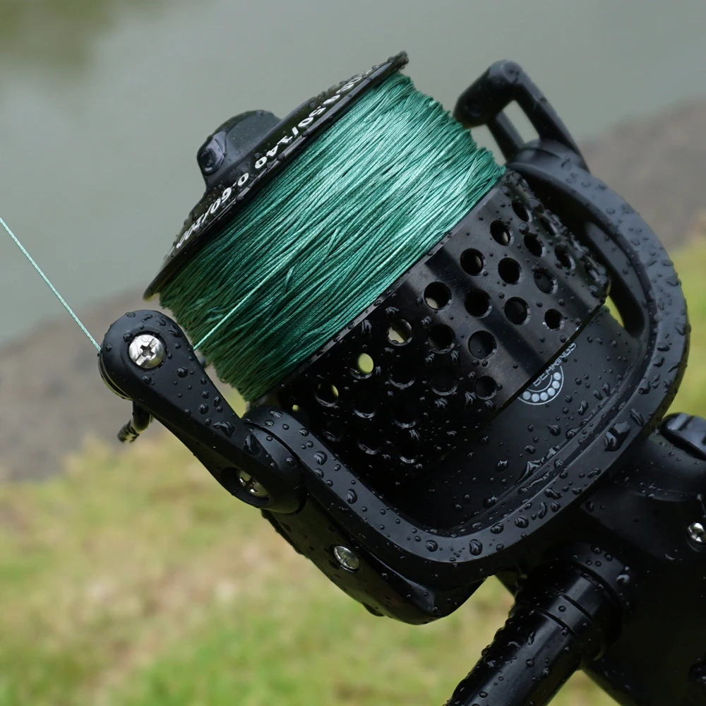 Hirisi HK4000 carrete de spinning carpa con rodamientos y freno libre - imagen 5