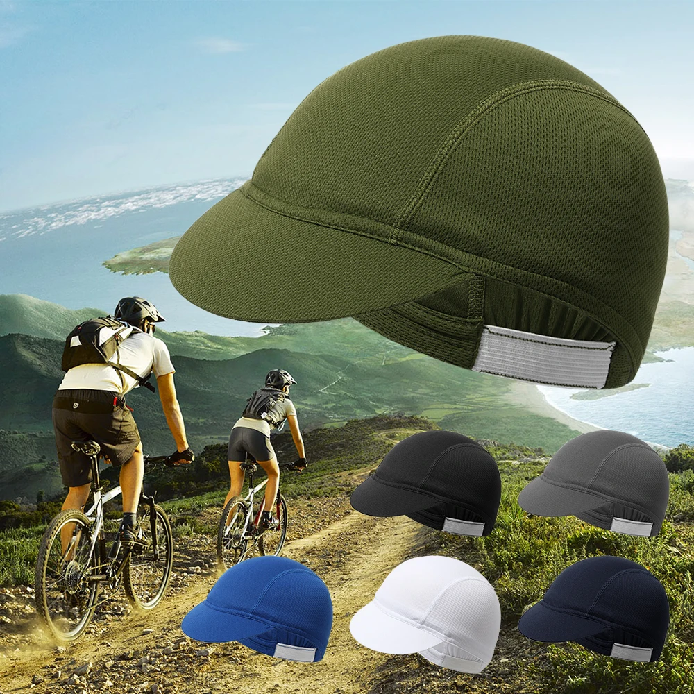 Gorra de ciclismo secado rápido con malla elástica de verano - imagen 5