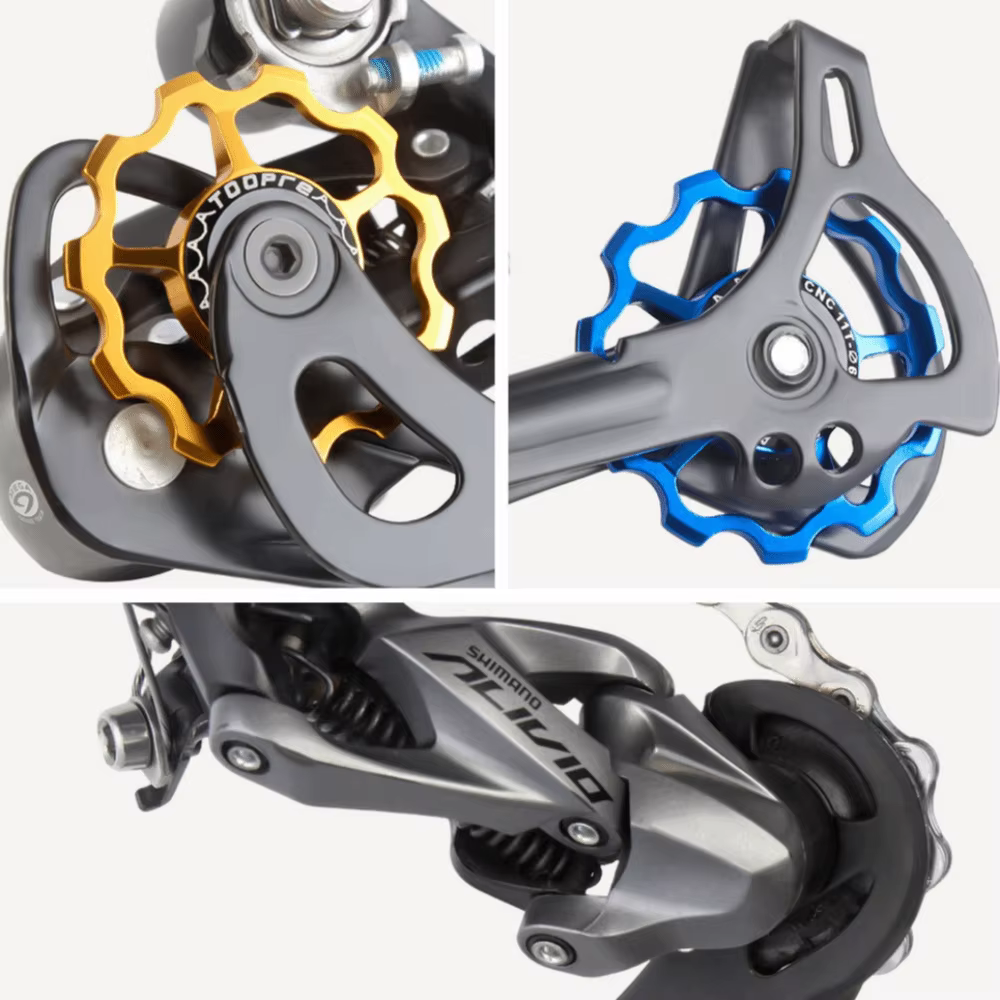 Polea para Desviador Trasero MTB con Rodamientos de Acero - imagen 2