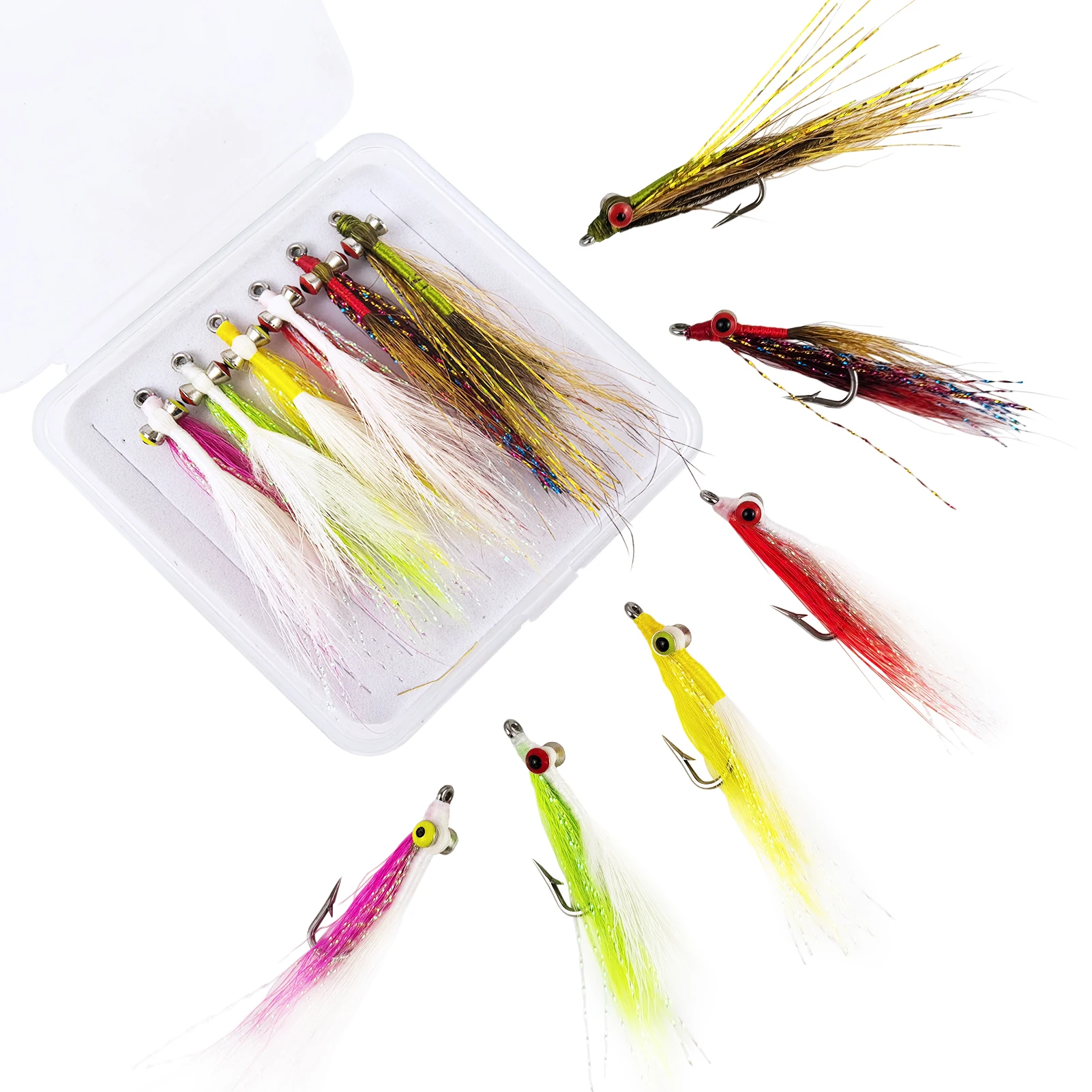 GRATIS FISHER Skinny Clouser Minnow para perca, trucha y lucio - imagen 5