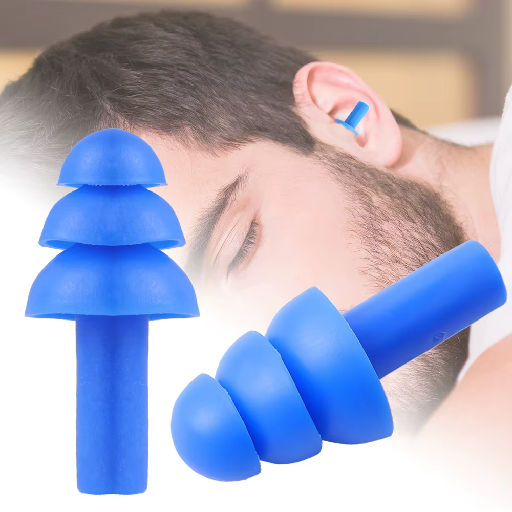Tapones silicona impermeable reutilizables – Protección auditiva para agua - imagen 3
