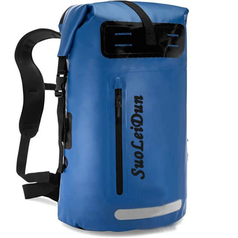 Mochila de pesca impermeable PVC para kayak navegación y playa - imagen 3