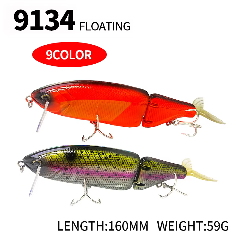 Swimbait Flotante Multiarticulado para Lucio y Lubina - imagen 5