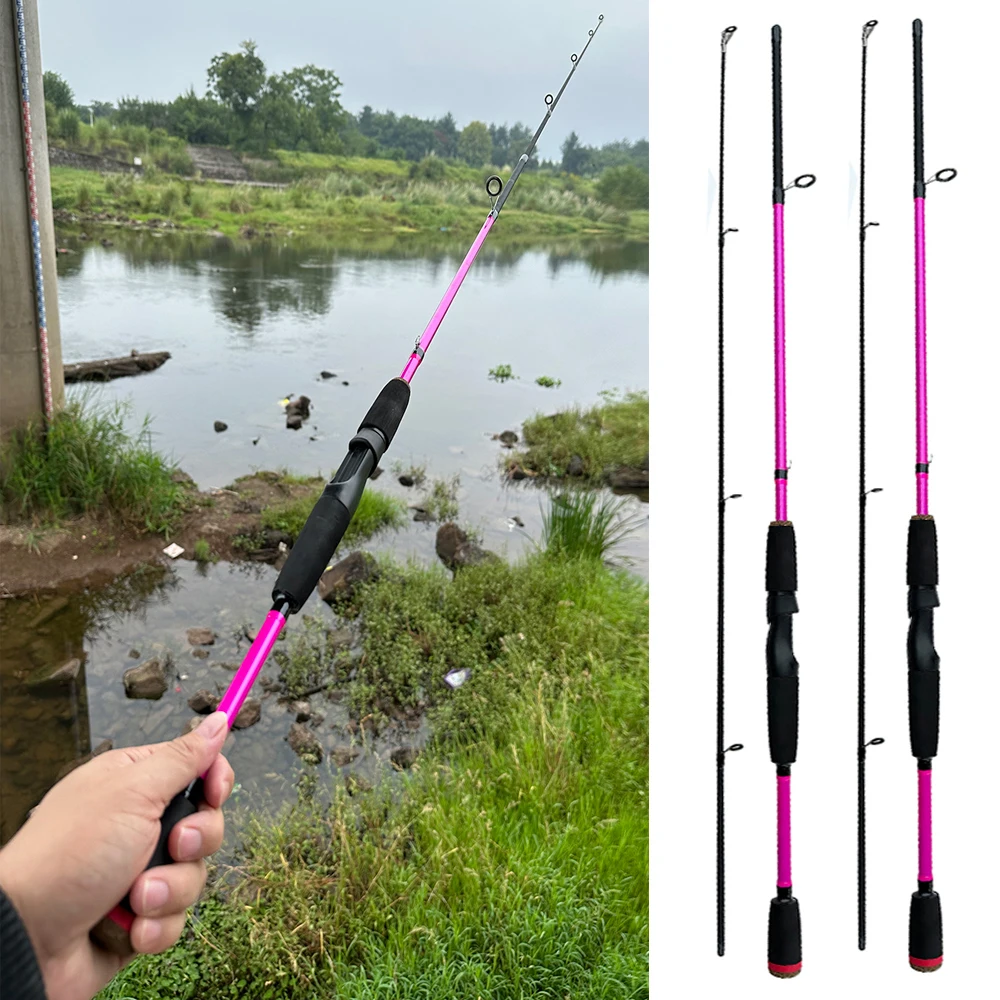 Combo caña y carrete carpa carbono portátil acción media pesca - imagen 4