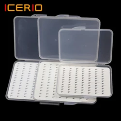 ICERIO Caja para moscas con espuma delgada - ninfas, tallas S/M/L